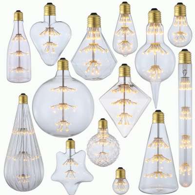 LED customizable Pyrotechnics Light Christmas Decorations For Home Light lamp led bulb