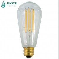 st64 clear led bulb light vintage bulb led filament bulb