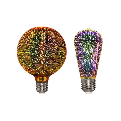 Hot new products led fireworks tree lights 3d bulb decoration from China